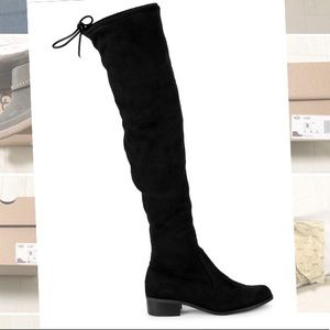 Charles David Over the Knee Boots Black